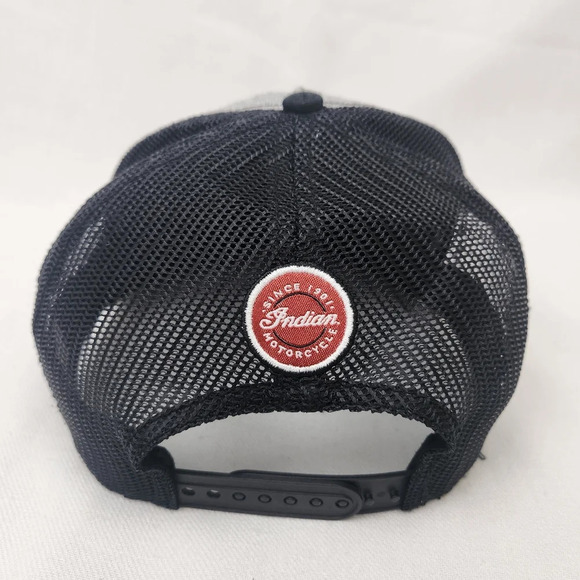 Indian Motorcycle Snap Back Adjustable Hat - Picture 3 of 7